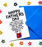 Funny, Joke Father's Day Card For Dad From His Daughter - Image 2