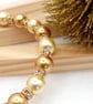Pearl Bracelet - Christmas Bauble Inspired Pearl Bracelet - Festive Jewellery - Image 3