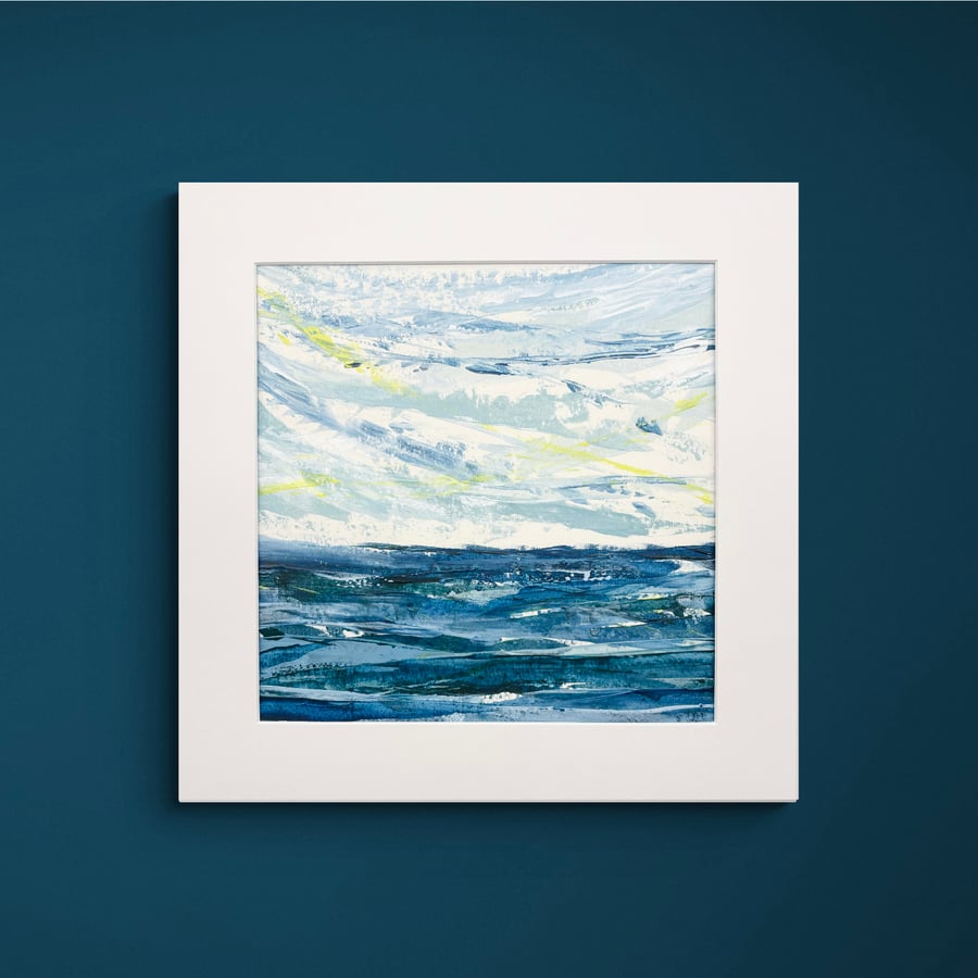 Perfectly Imperfect Original Seascape Painting - Sample 40