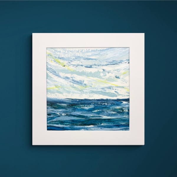 Perfectly Imperfect Original Seascape Painting - Sample 40