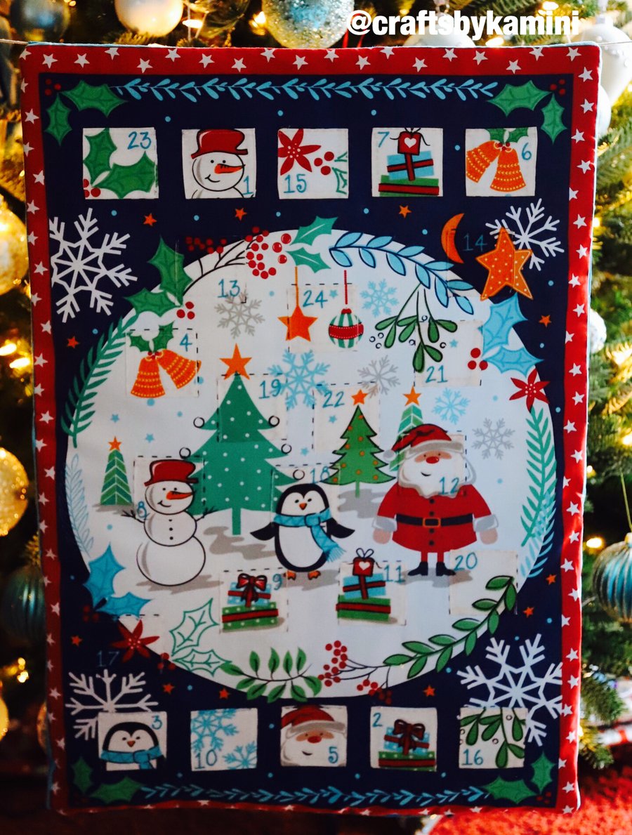 Snow Scene Advent Calendar