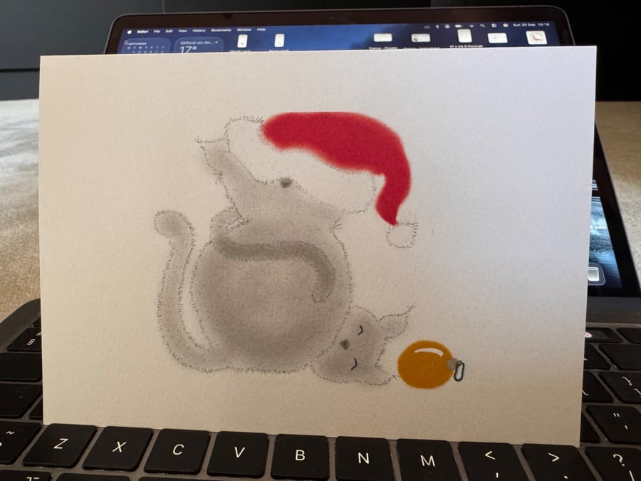 A Purrfect Christmas Card