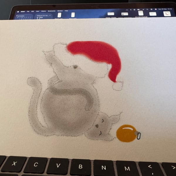 A Purrfect Christmas Card