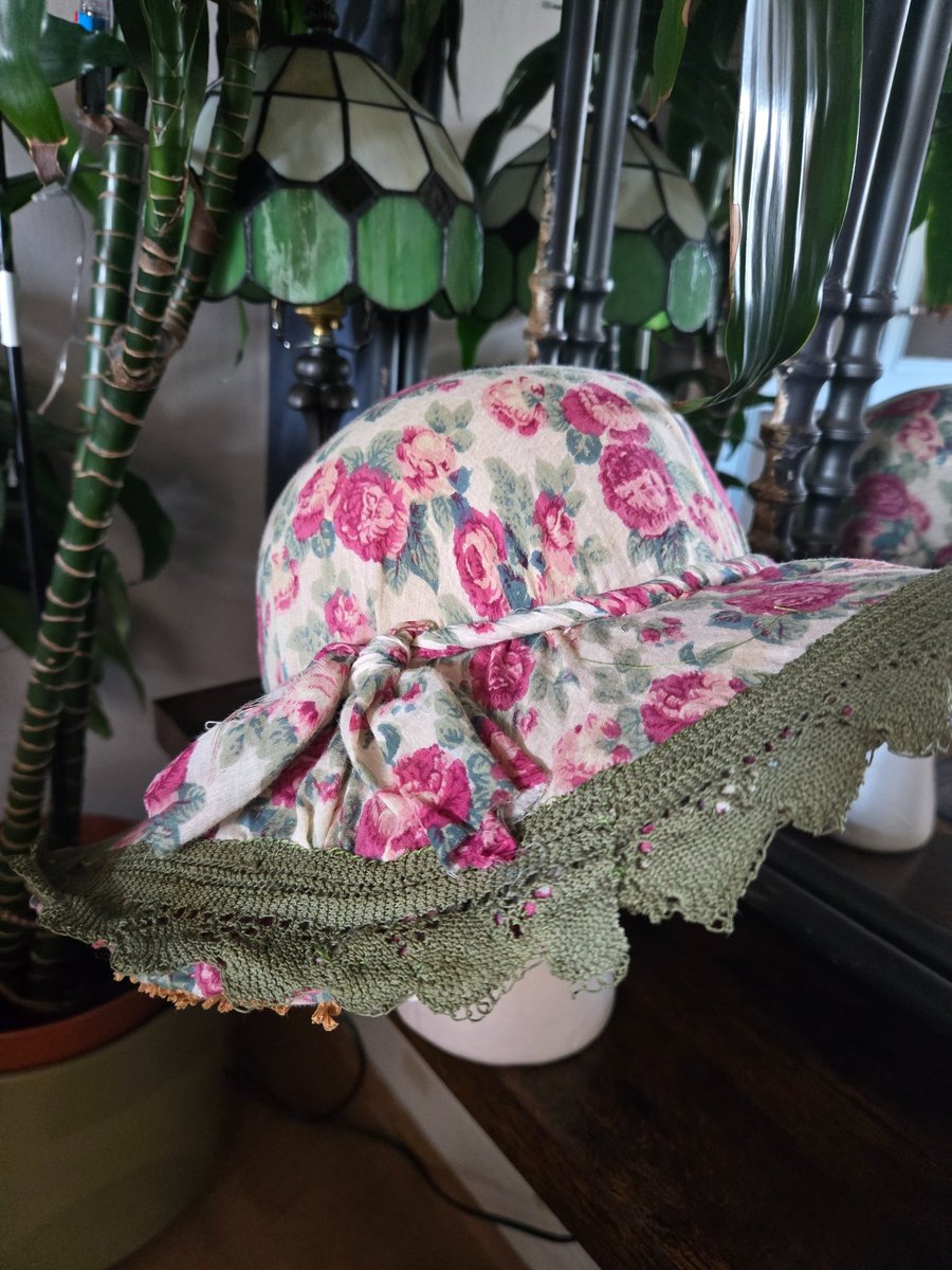 Stylish vintage stye sunhat