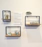 Mixed Media Bottle sculpture textiles plus papercrete - Image 4