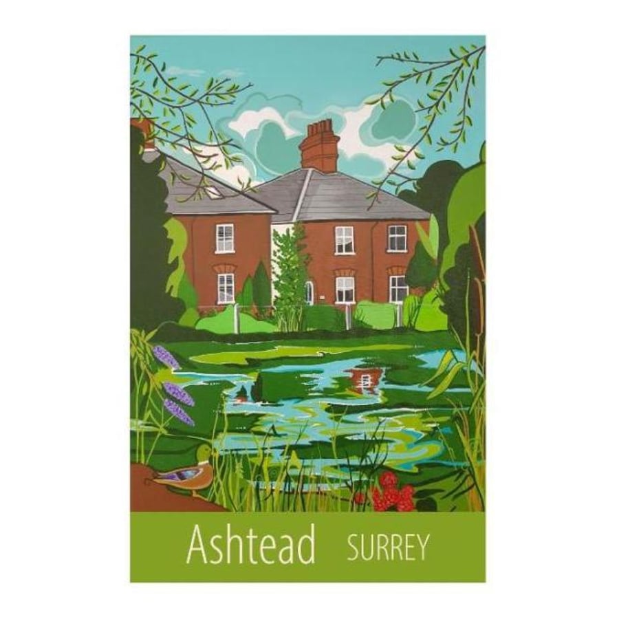 Ashtead, Surrey unframed
