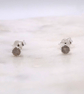 Labradorite Facet 3mm Gemstone Sterling Silver Stud Earrings November Birthstone - Image 4
