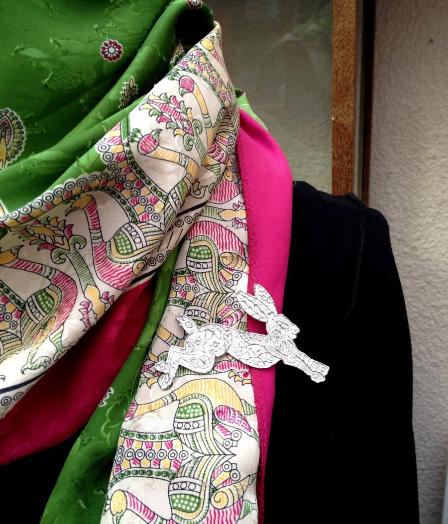 Hare brooch.