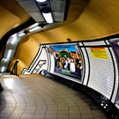 Empty London Underground Station England Photograph Print