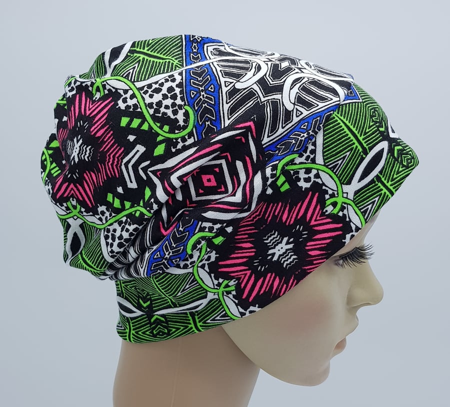 Summer lightweight hat for women, viscose jersey beanie, chemo cap