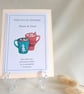 Personalised Christmas Keepsake, Christmas Mug Illustration, Mum & Dad Gift - Image 1