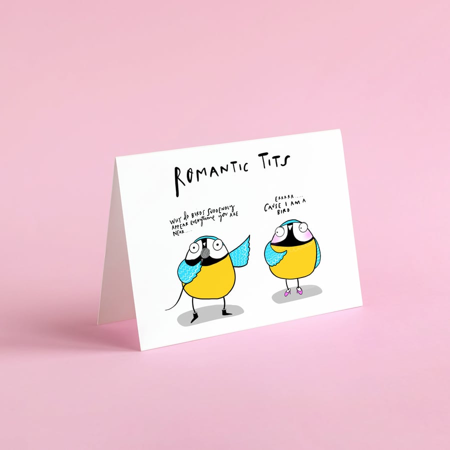 Romantic Birds Valentines cards