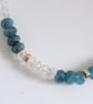 Gold Filled Semi Precious Bead Bracelet - Image 2