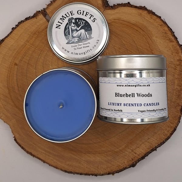 Bluebell Woods Scented Candle In A Tin