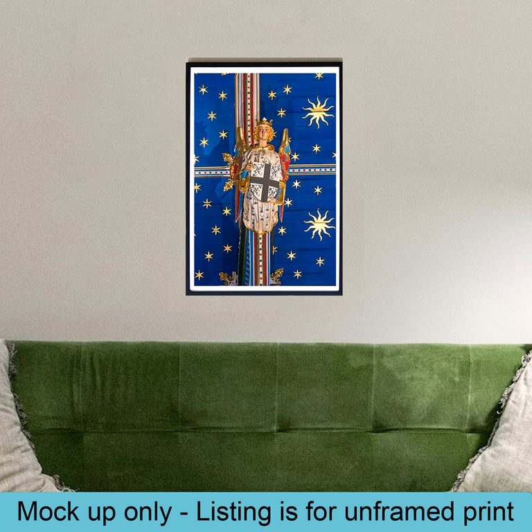 Carlisle Cathedral, Angel 2 print