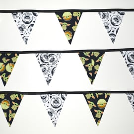 Quality Hand Sewn Bunting - Star Wars Baby Yoda