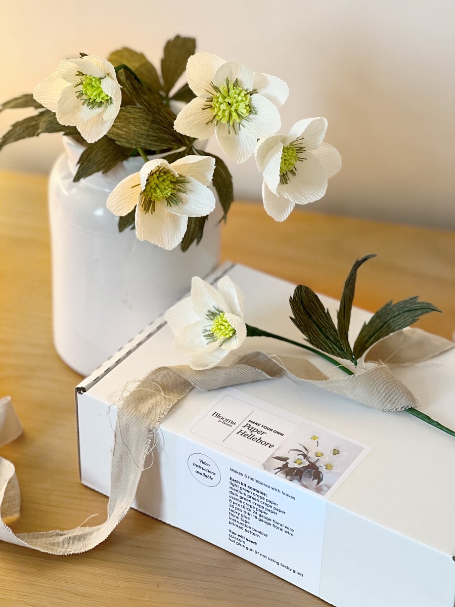 Make Your Own Paper Hellebores