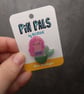 Cute mermaid pin badge - Image 1