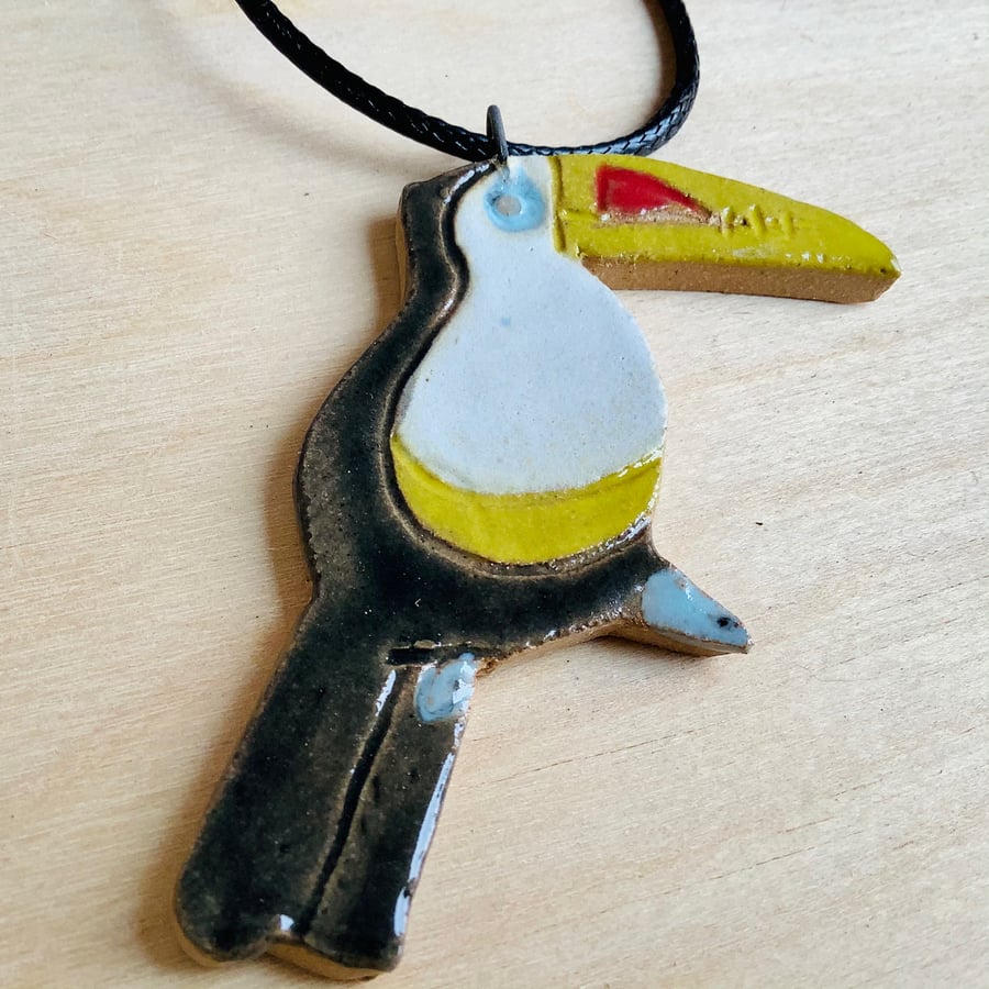 Toucan necklace