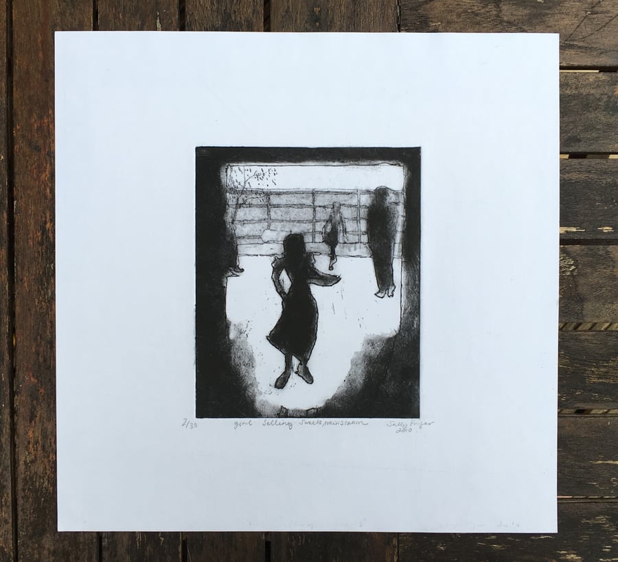 ‘Girl Selling Sweets' Indian Railway Series