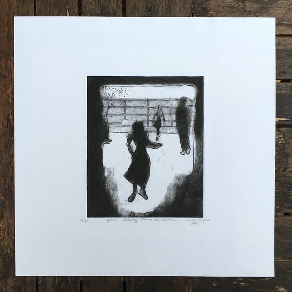 ‘Girl Selling Sweets' Indian Railway Series