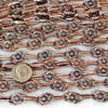 Antique Copper Fancy Chain 50cm