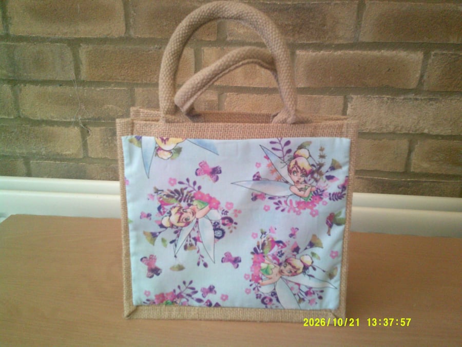 Tinkerbell Small Jute bag