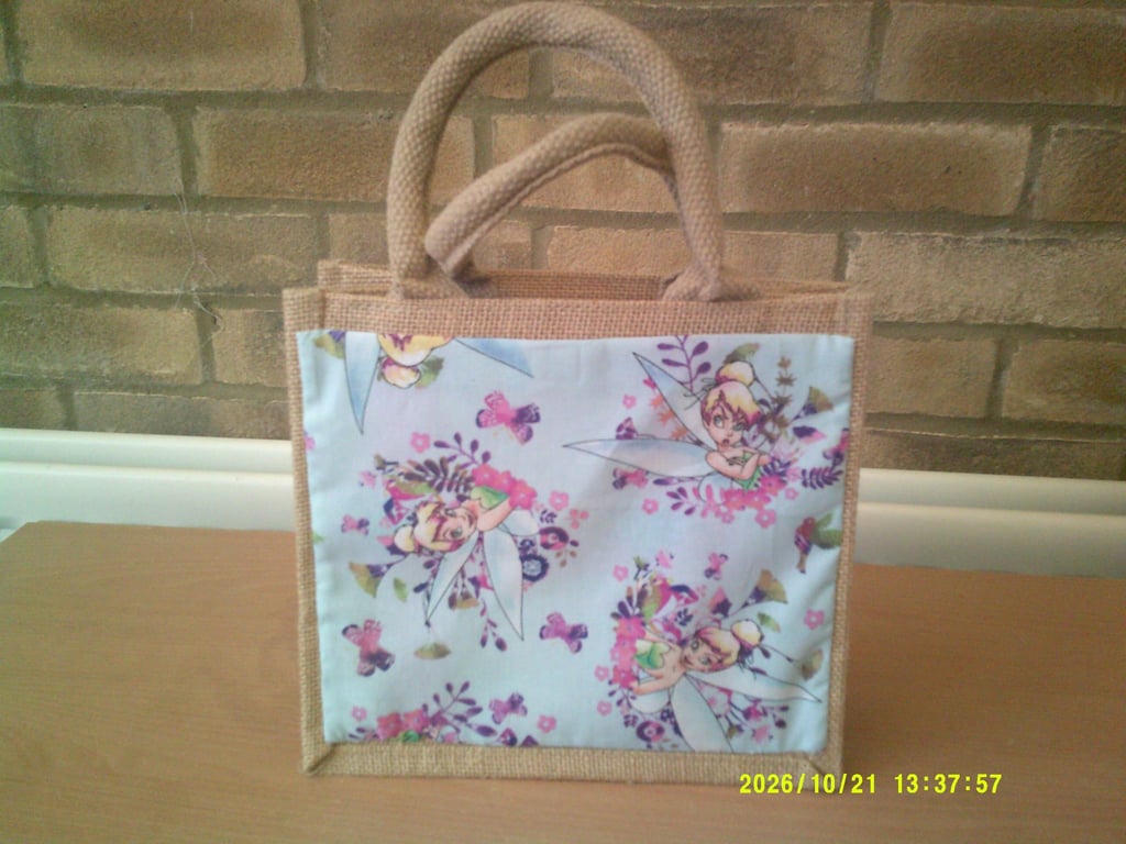 Tinkerbell Small Jute bag