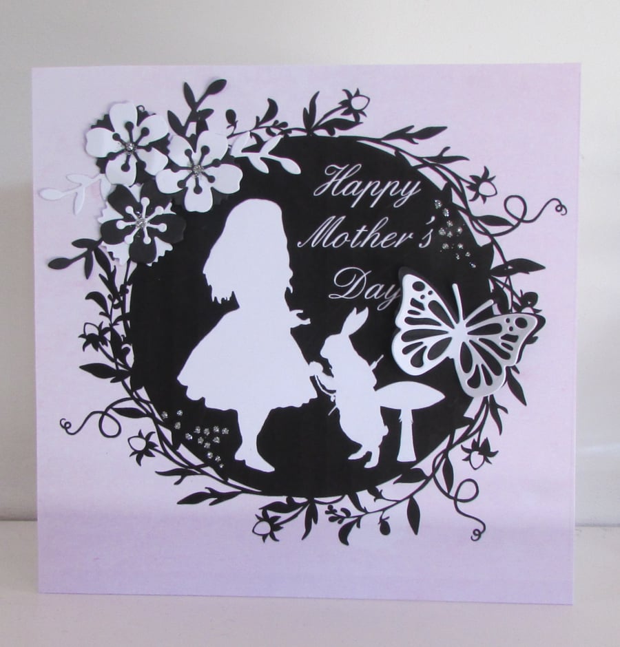 Alice in Wonderland Birthday Card