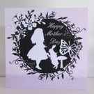 Alice in Wonderland Birthday Card