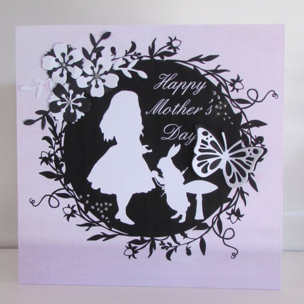Alice in Wonderland Birthday Card