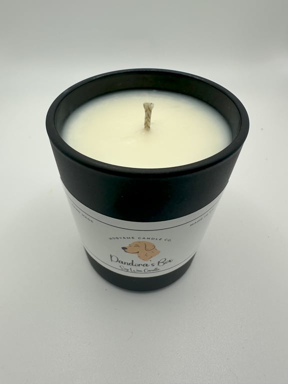 Votive Pandora's Box Soy Wax Candle in Matt Black Jar