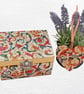 Floral Decorated Wooden Trinket Keepsake Box 12cm - Image 6