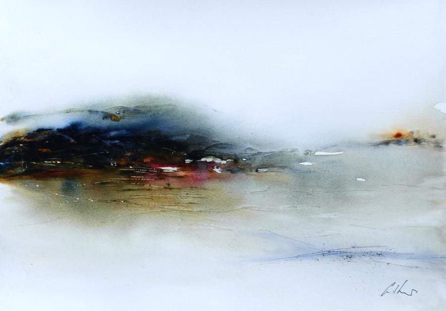 Above. Original Watercolour Painting.