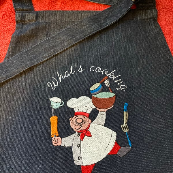 Personalised Apron What’s cooking 