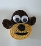 Quilled Monkey Fridge Magnet - Image 1