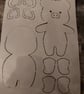 Pig Acrylic Sewing Template - Image 2
