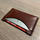 Handmade Minimalist Leather Card Holder