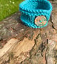 Teal Cotton Bracelet  - Image 2