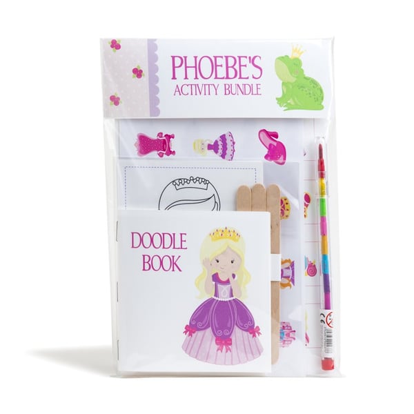 Personalised Princess Activity Bundle