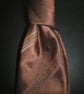 Bronze tone on tone 8cm blade classic silk tie, free shipping, gigt wrapped - Image 1