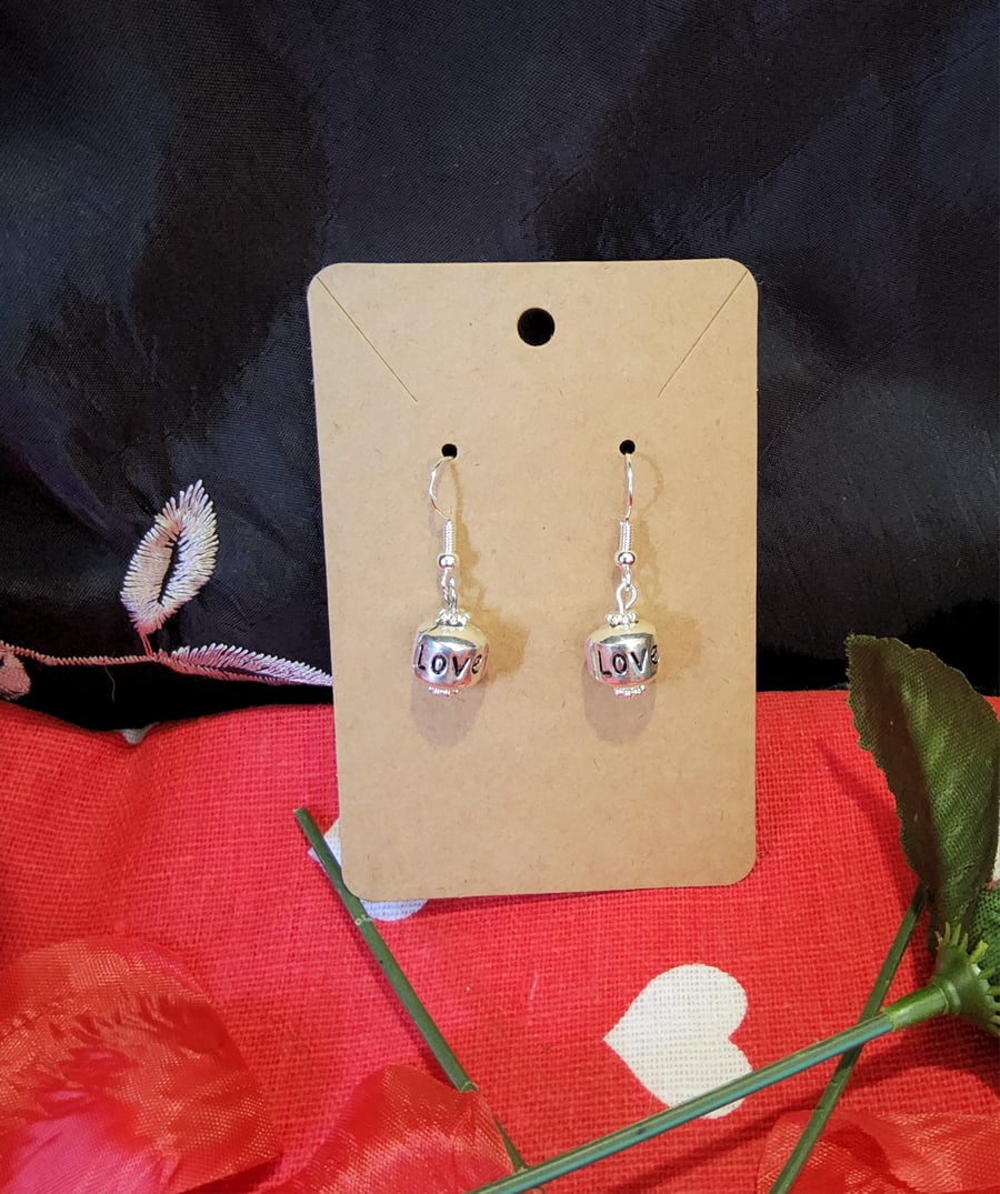 Valentines Earrings - Love Barrels