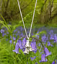 Bluebell Cluster Necklace - Image 2