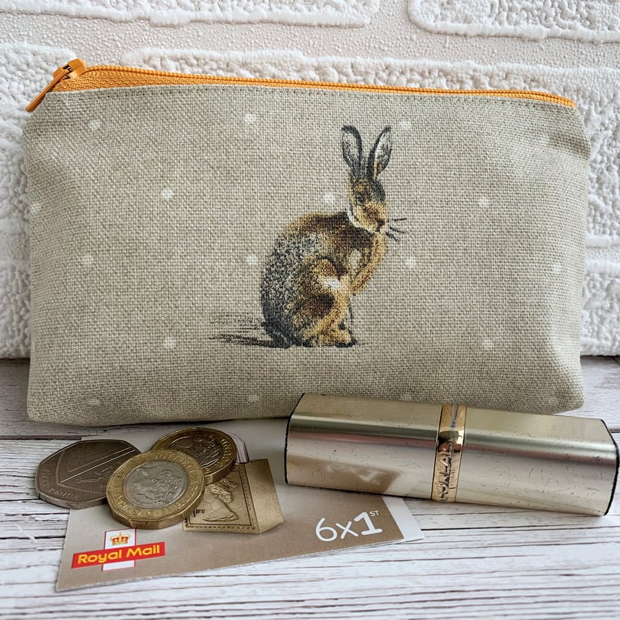 Hare purse, large coin purse