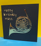 Personalised French Horn Birthday Card - Image 3
