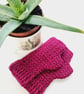 Gift Set - Plum Hiking Mitts & Ear Warmer - Image 4