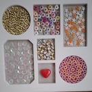 Multicoloured bead picture 