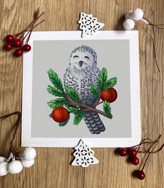Snowy Owl Art Print