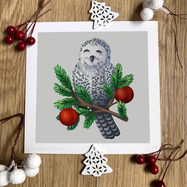 Snowy Owl Art Print