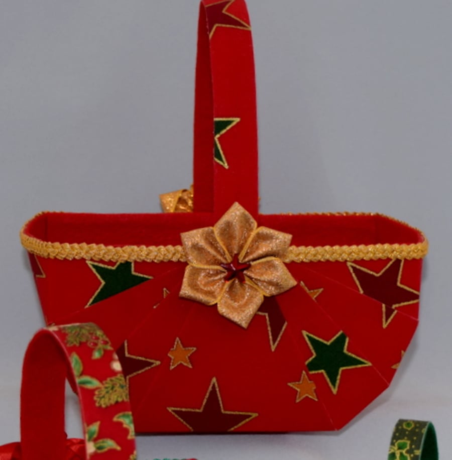 Handmade Novelty Christmas Gift  Basket